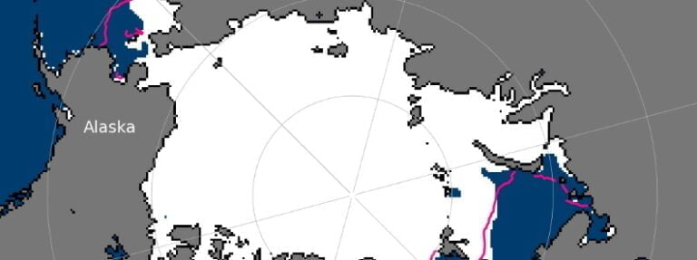 arctic sea ice extent may 2022 nsidc