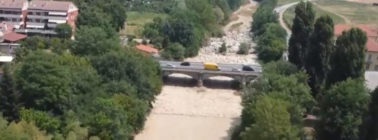 po river drought italy june 2022
