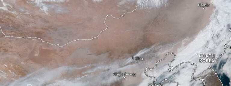 sandstorm china march 22 2023 0250z