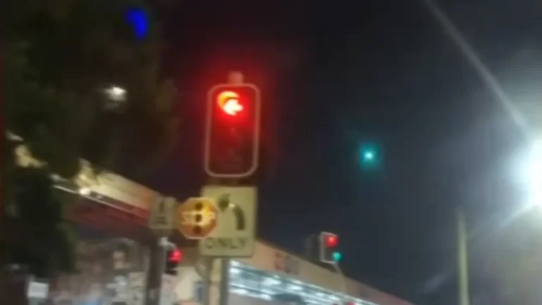 Bright green meteor over Sydney skies. Credit: Tom McCallister