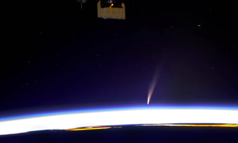 C 2024 G3 seen from the ISS