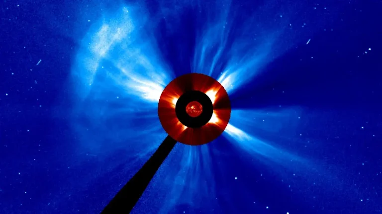 cme produced by m8.1 solar flare on may 31 2025 sdo soho lasco