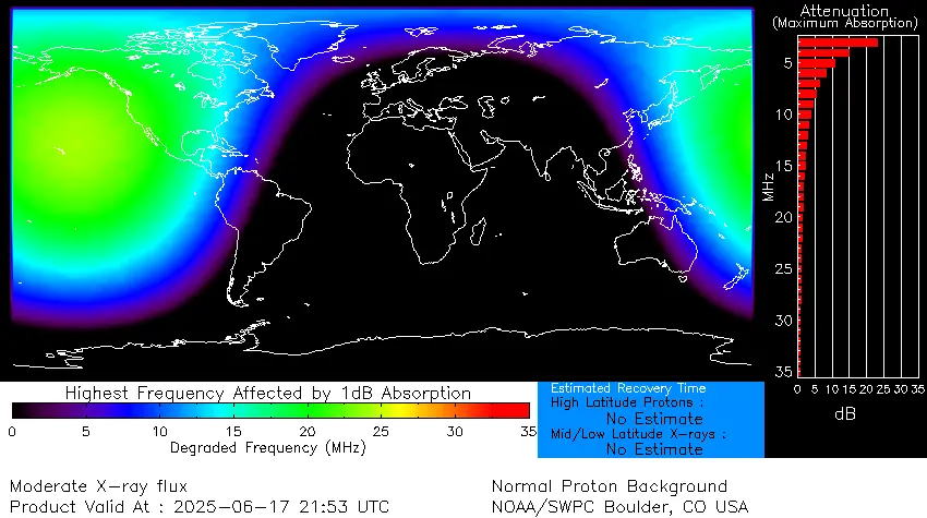drap x1.2 solar flare june 17 2025