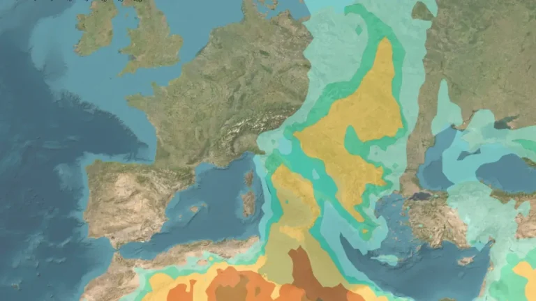 dust concentration at surface valid 12z april 16 2025 multimodel aemet f