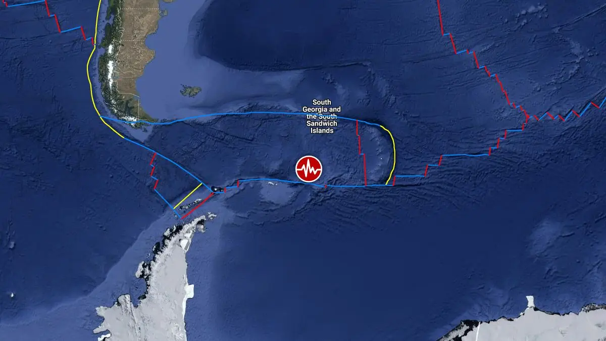 epicenter of m6.6 earthquake scotia sea june 28 2025