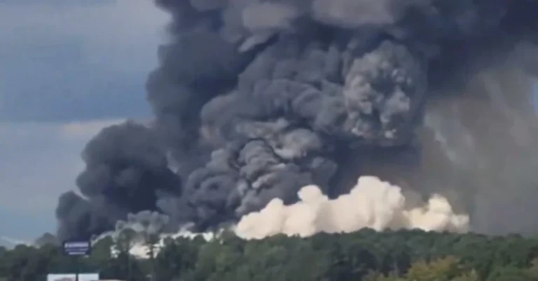 Fire at BioLab chemical plant releases massive amount toxic smoke, triggers evacuations and road closures near Atlanta, Georgia