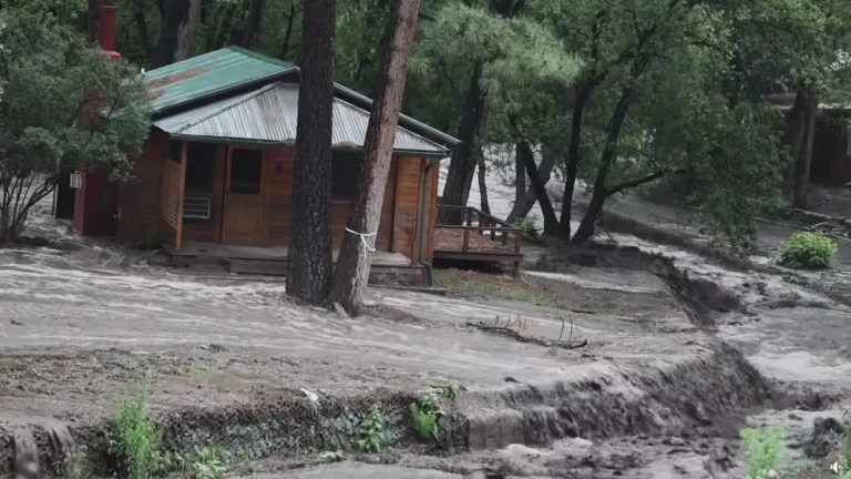 Flash flooding in New Mexico on June 26, 2025