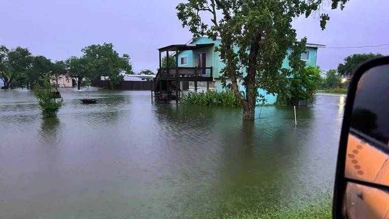 Flooding in Matgorda County on Thursday, June 12, 2025