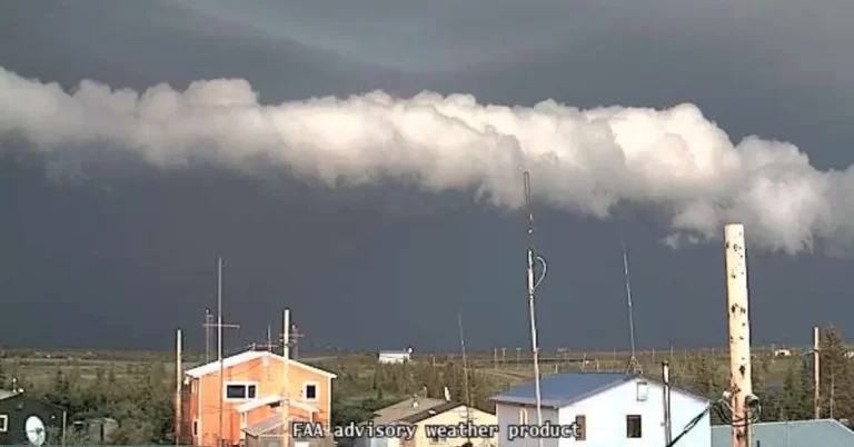 Historic NWS thunderstorm warnings issued as rare storms move over Arctic Alaska