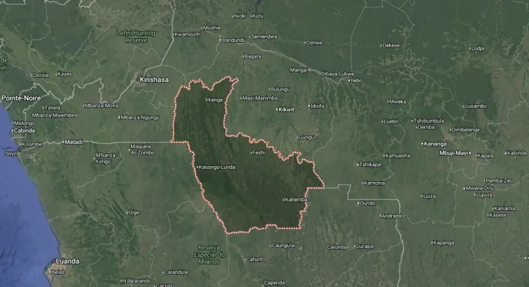 kwanga dr congo map