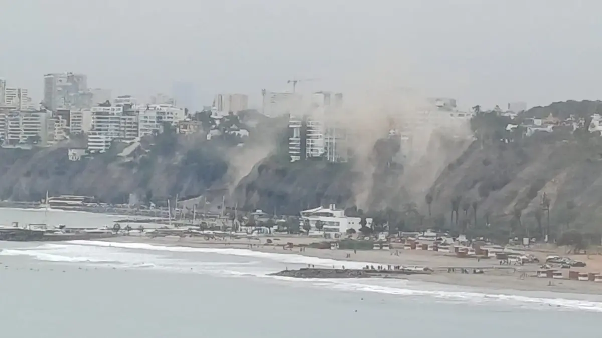 landslides in lima after m6.1 (5.6) earthquake in peru june 15 2025