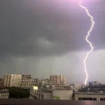 lightning strikes france june 25-26 2025