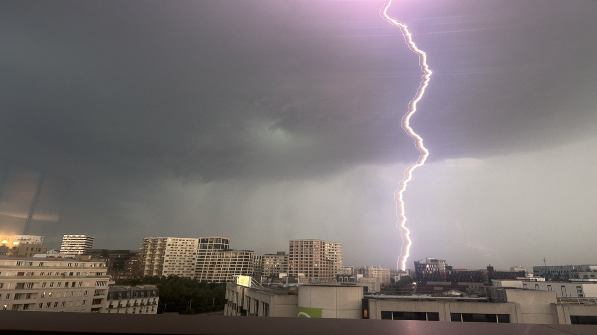 lightning strikes france june 25-26 2025