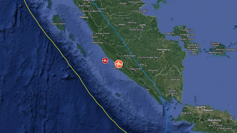 m6.0 earthquake sumatra indonesia may 22 2025 epicenter location f