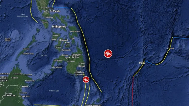 m6.2 earthquake east of the philippines june 24 2025 f