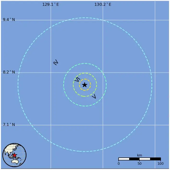 m6.2 earthquake east of the philippines june 24 2025 usgs epe