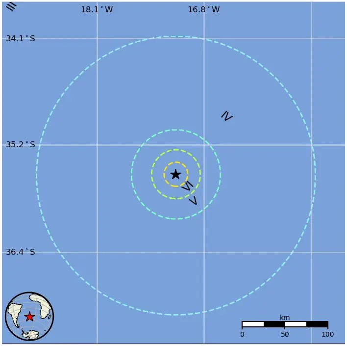 m6.2 earthquake south atlantic ocean june 25 2025 usgs epe