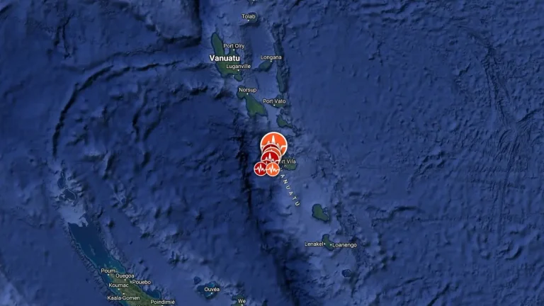 m7.3 earthquake vanuatu december 17 2024 location map f