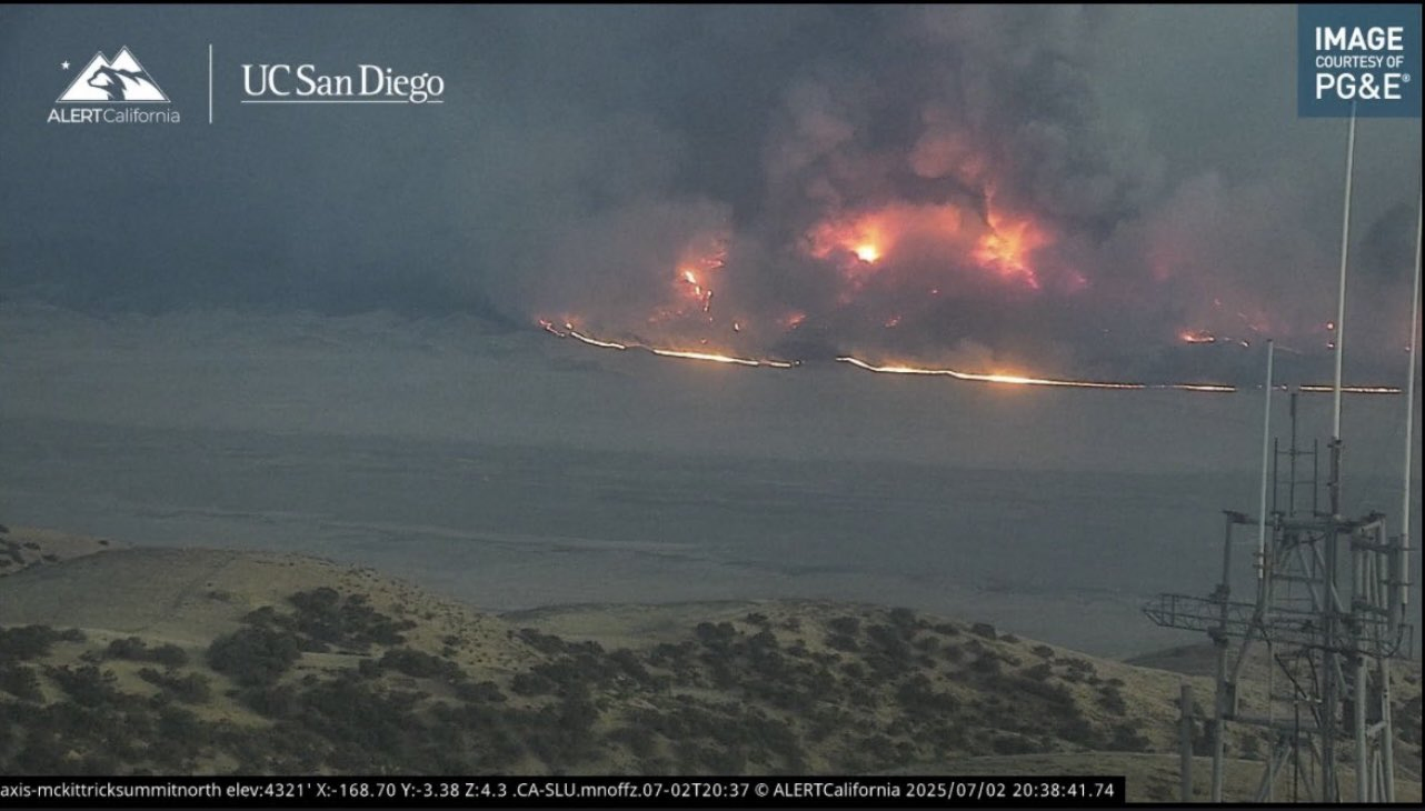 Madre Fire July 2 2025 California 7