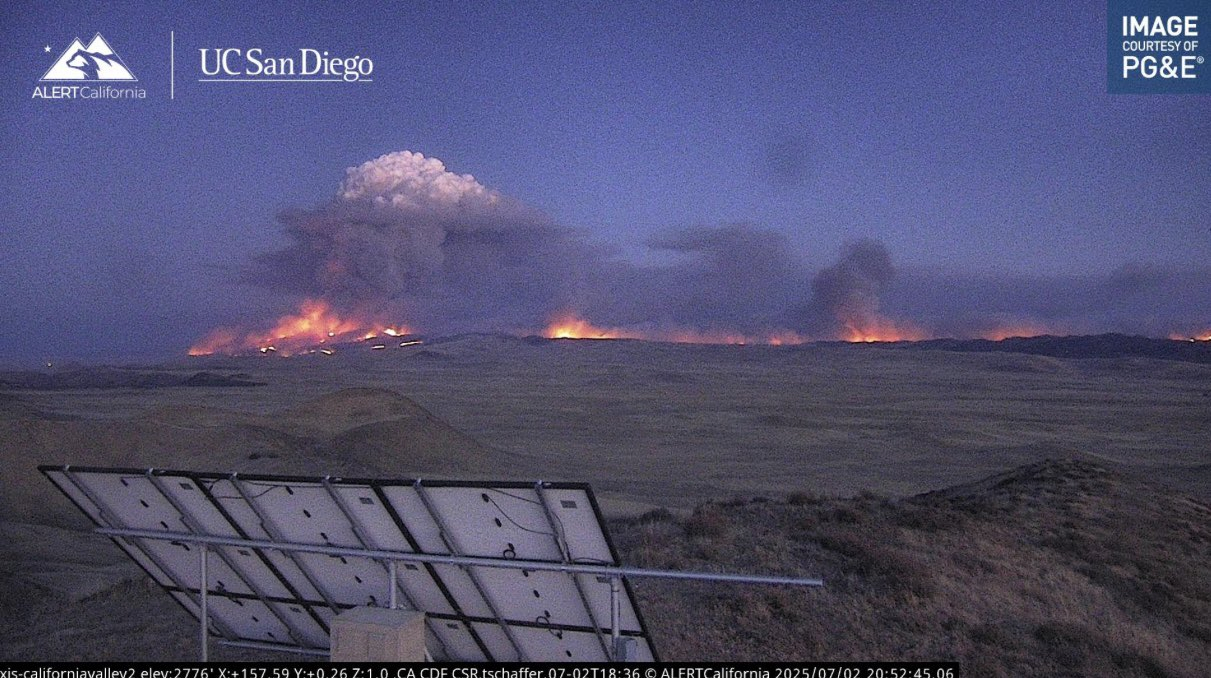 Madre Fire July 2 2025 California 7