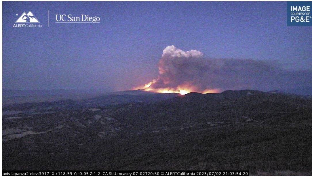 Madre Fire July 2 2025 California 7