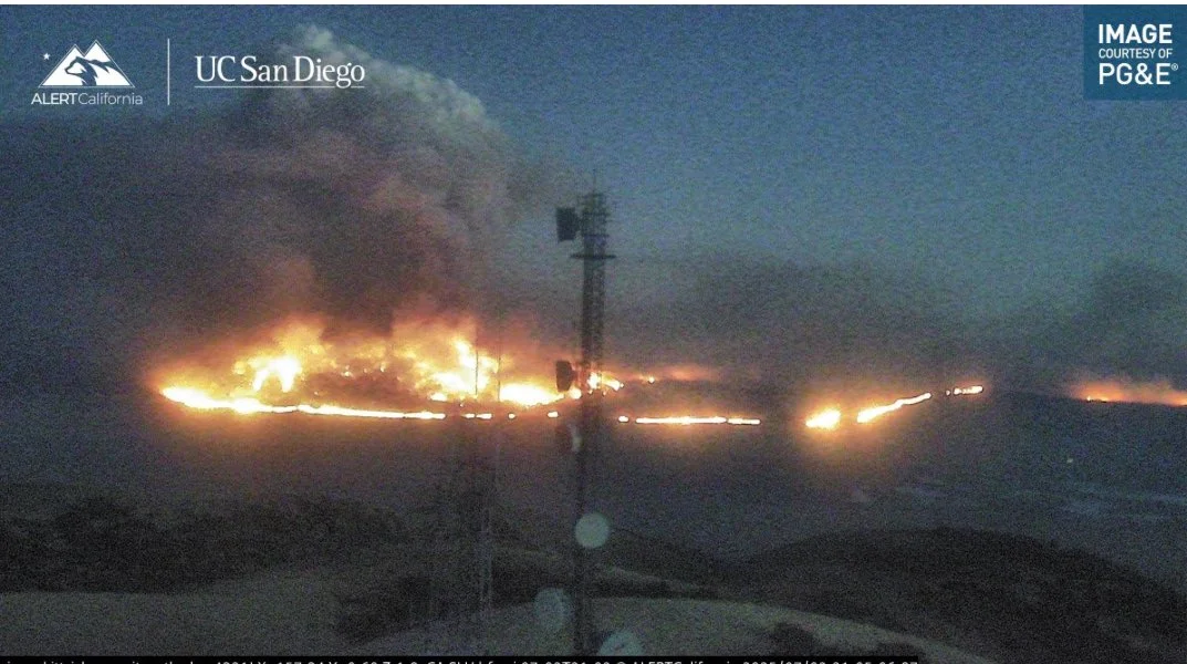 Madre Fire July 2 2025 California 7