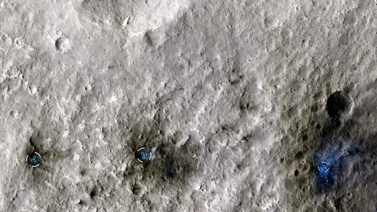 meteoroid impact mars insight