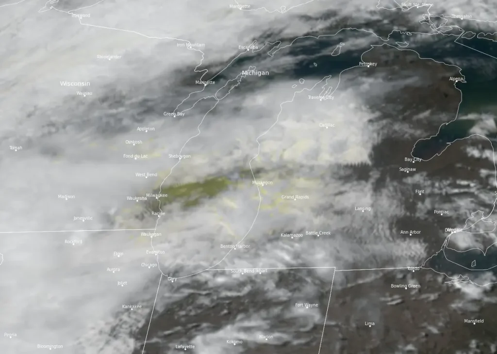 michigan satellite image dust at 1900 utc on april 18 2025 bg