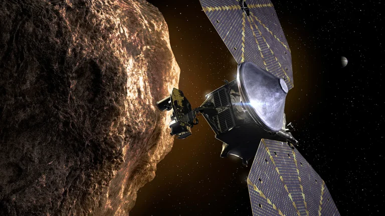 Lucy spacecraft. Image credit: NASA