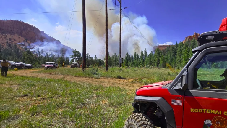 Two firefighters shot dead after an ambush at Canfield Mountain, Idaho