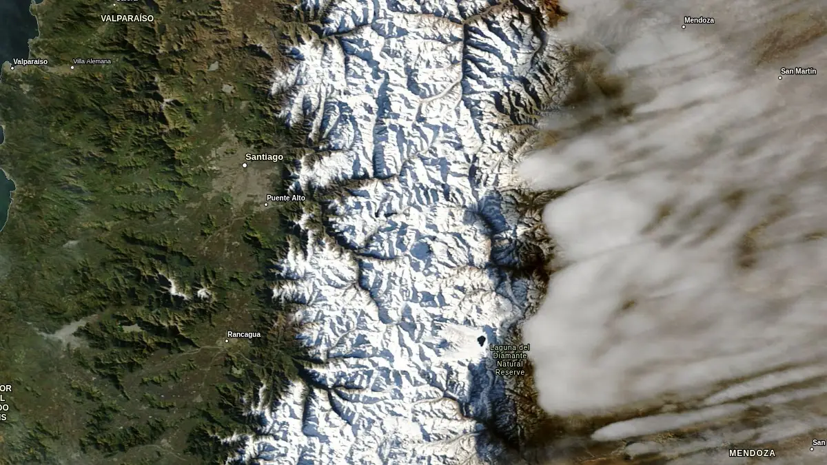 santiago south america satellite image july 3 2025