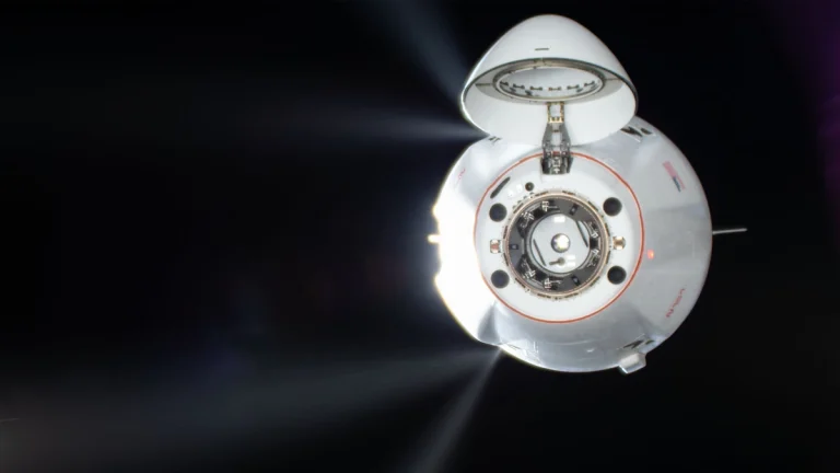 Coverage of the Undocking of the SpaceX CRS-32 Dragon Cargo Ship from the International Space Station. Image credit: NASA