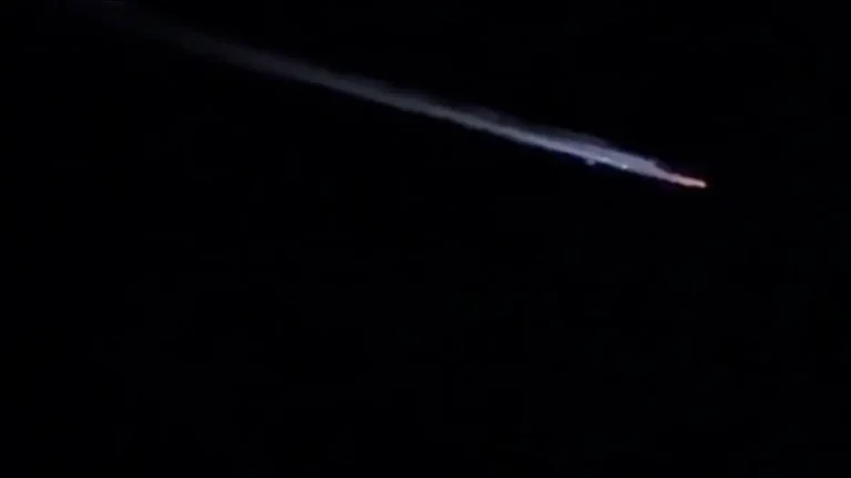 starlink debris january 29 2025 dimitris s