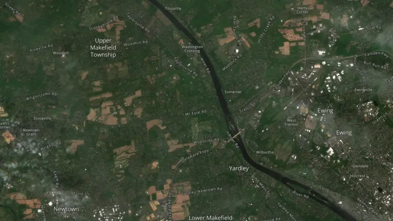upper makefield township satellite image may 1 2025