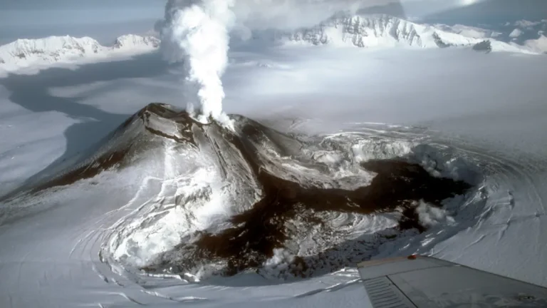 Mount Veniaminof after 1983-1984 eruption