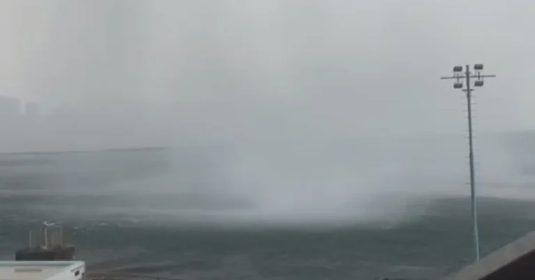 Victoria Harbour sees first recorded waterspout in Hong Kong history september 28 2024