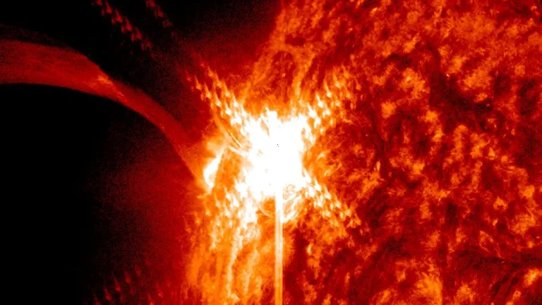 x2.7 solar flare on May 14, 2025