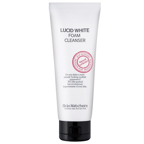 lucid white foam cleanser 100ml